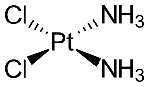 Cisplatin Platinol PtCl2(NH3)2