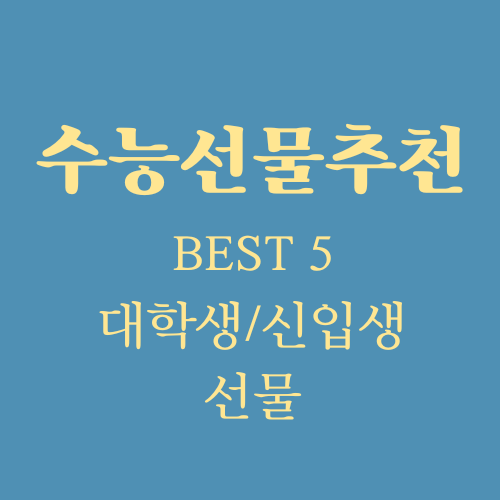  수능 선물 추천 BEST 5 고가편 (ft. 대학생 선물, 신입생 선물) 아이패드/갤럭시탭/노트북/미러리스 카메라