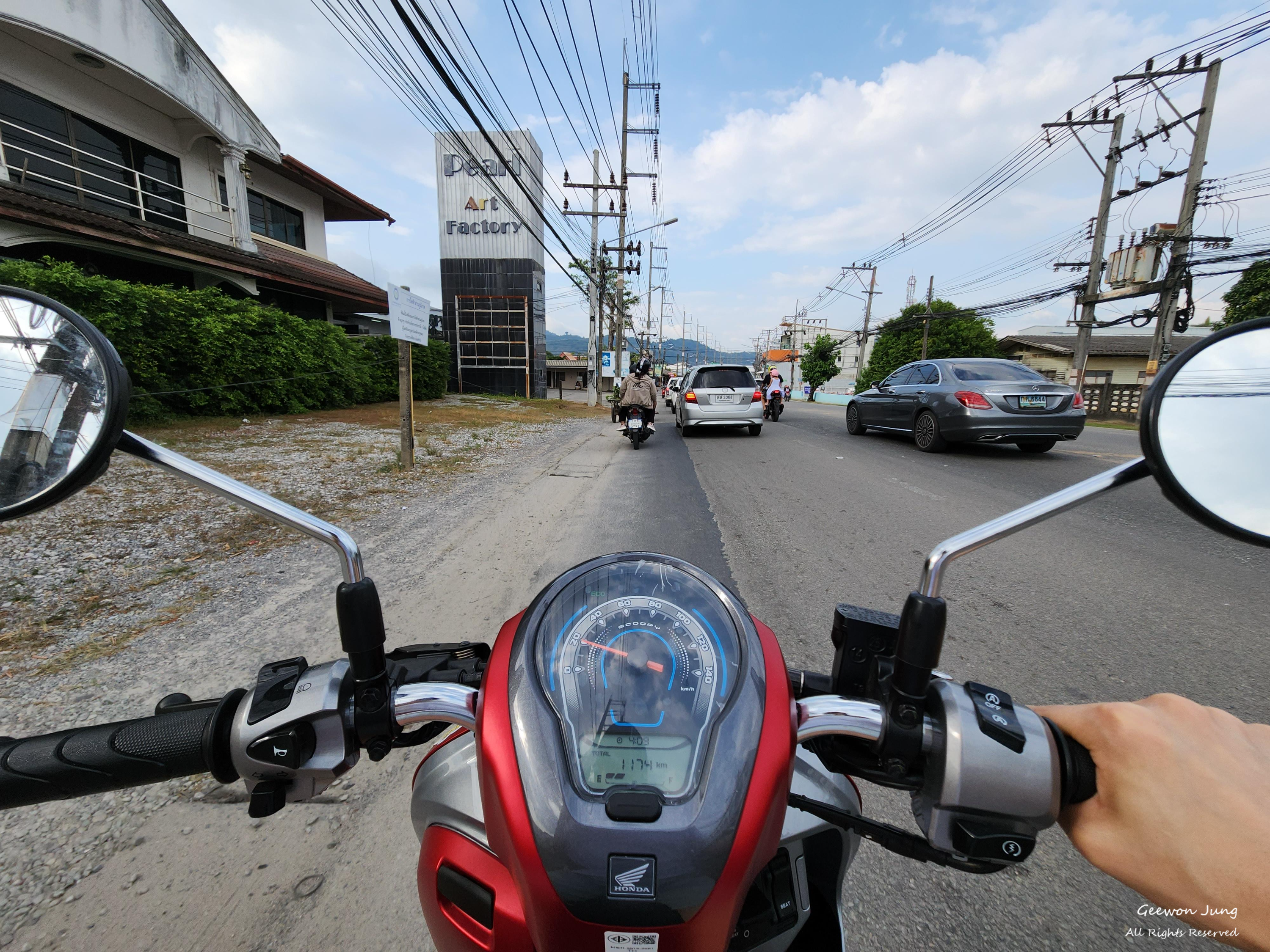 태국 푸켓 오토바이&#44; 스쿠터 렌트 방법과 가격