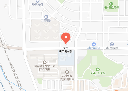 쿠쿠 광주광산점 위치 이미지