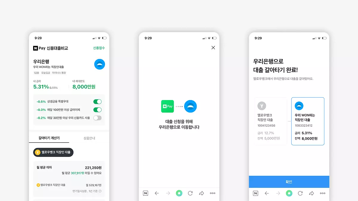 대환대출-실행
