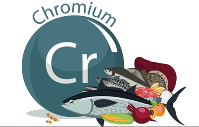  크롬(Chromium) 혈당 조절에 필수적인 미량 원소