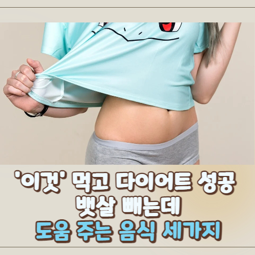 뱃살 빼는데 도움 주는 음식 세가지 섬네일