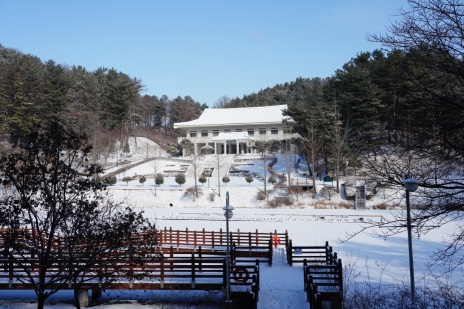 청남대의 겨울