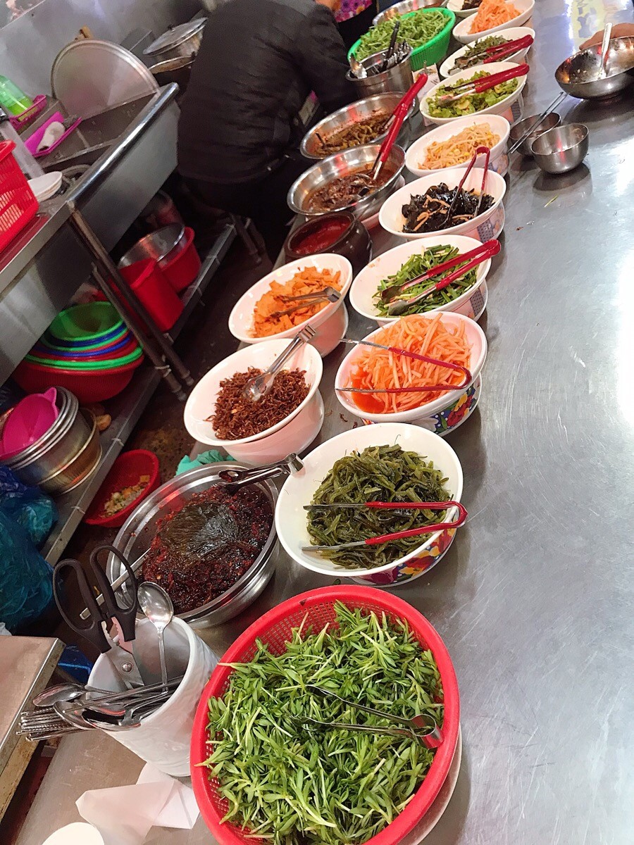 시장보리밥 이미지