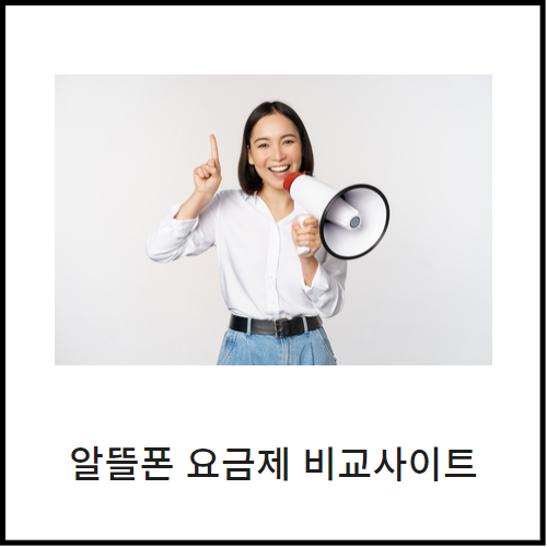  알뜰폰 요금제 비교 사이트 top3