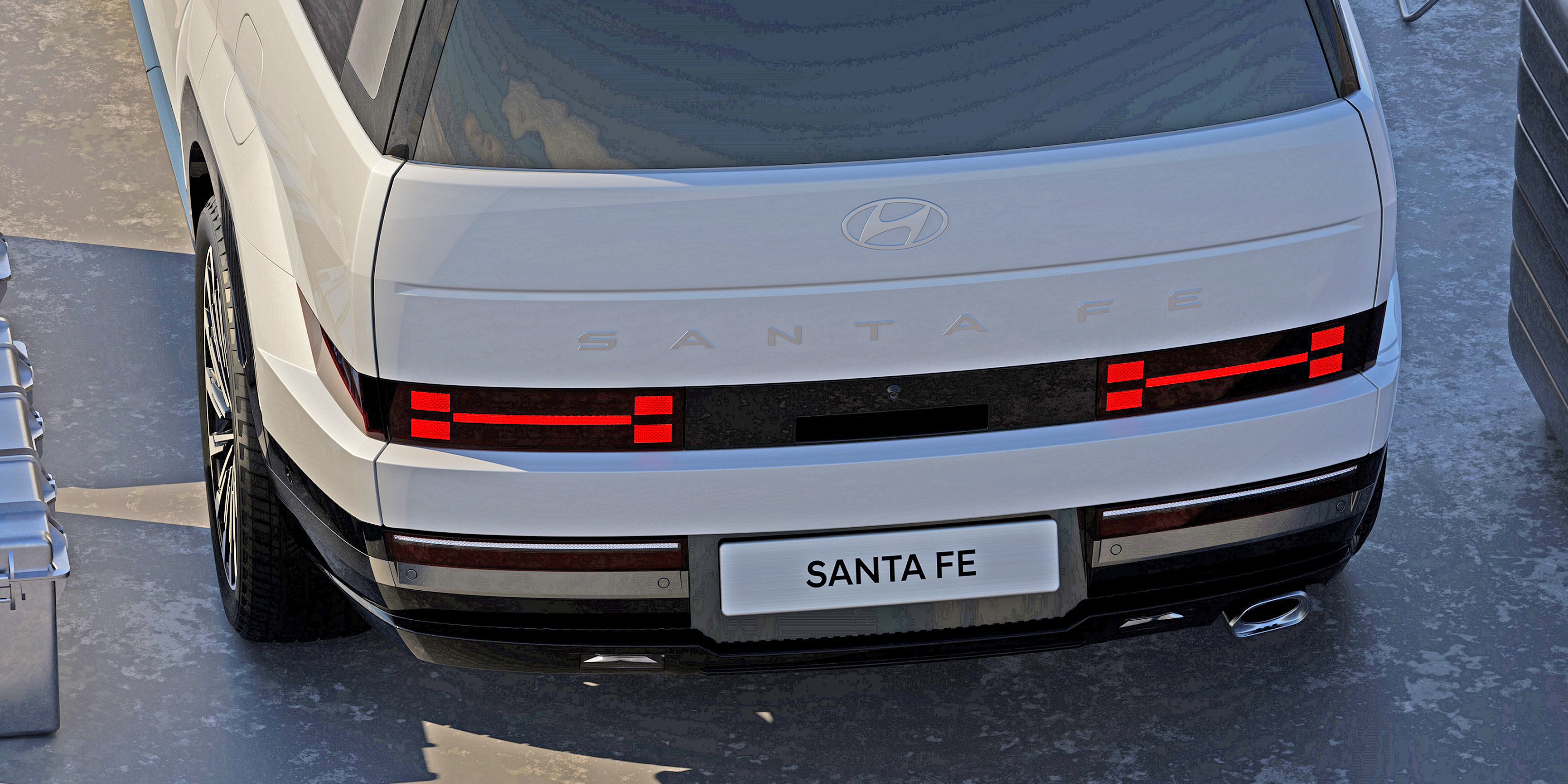 2024 Hyundai Santafe rear design