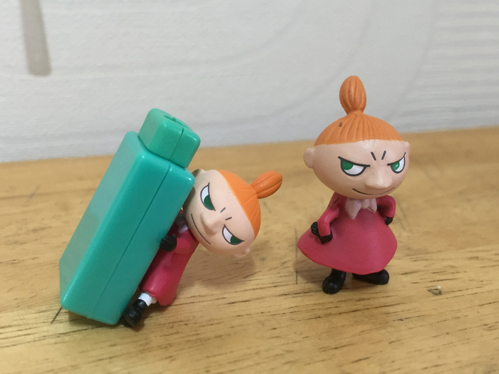 무민 마스코트 가챠 6종 38