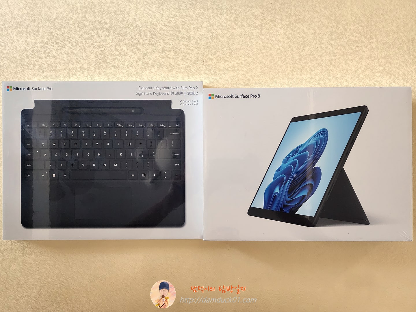 Signature Mechanical Keyboard + Slim Pen 2 + Microsoft Surface Pro 8