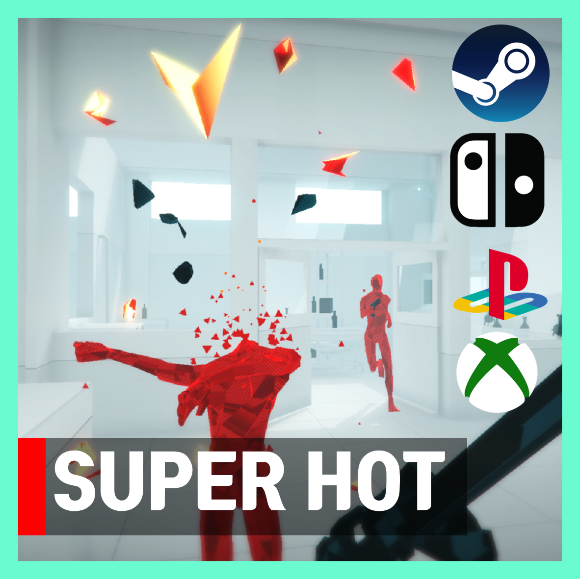  슈퍼핫 다운 무설치 SUPERHOT