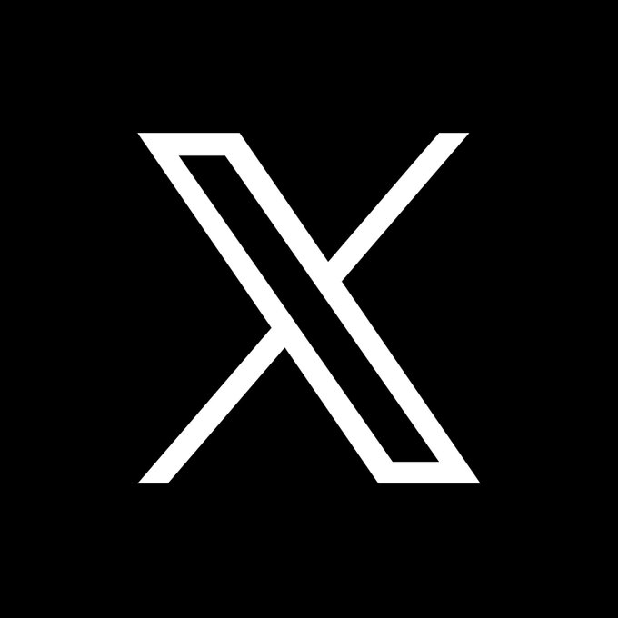  트위터 파랑새 로고 X 로 변경