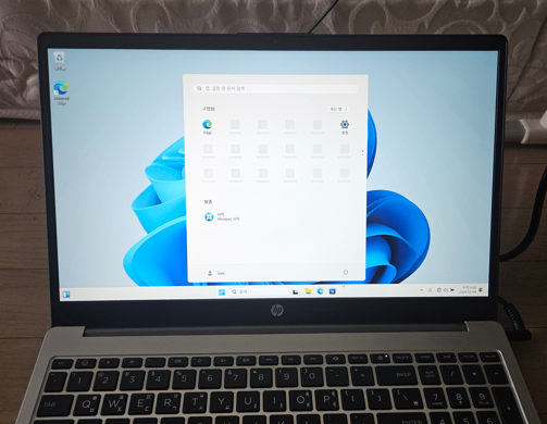 윈도우 11설치 완료