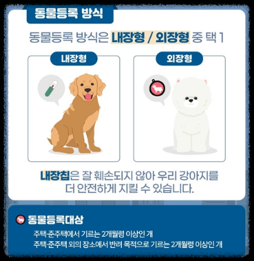 동물등록 방식