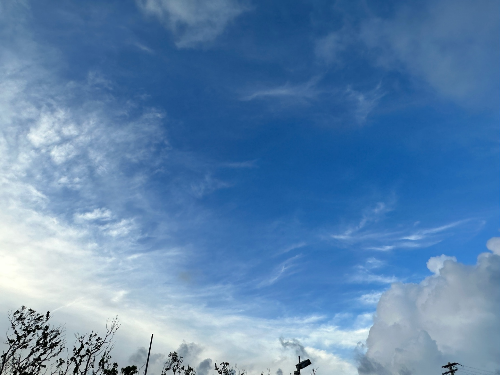 괌 7월날씨 미세먼지 없는나라의 하늘사진