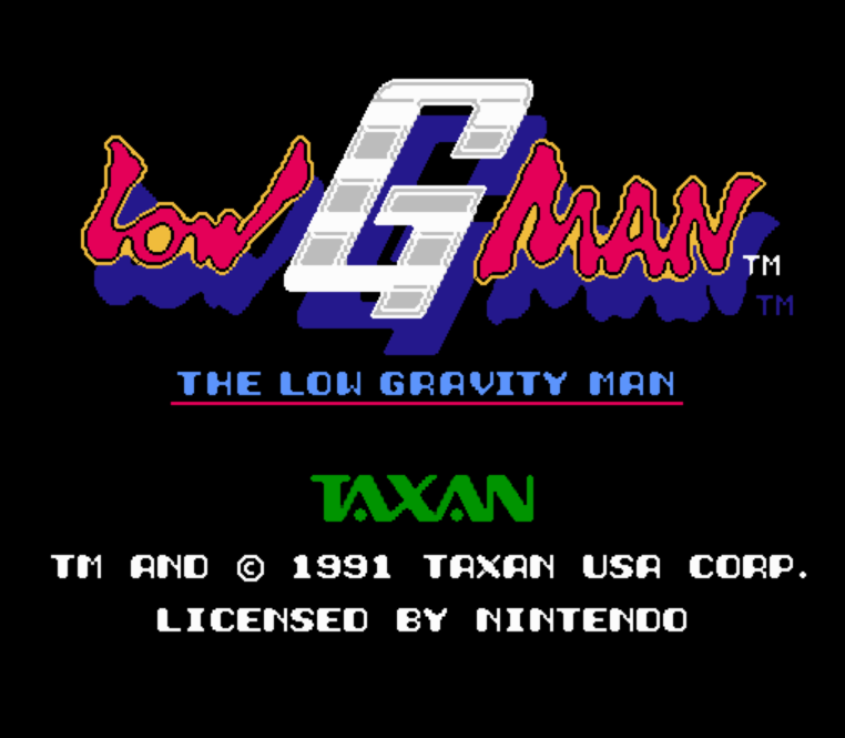  NES ROMS - Low G Man The Low Gravity Man (EUROPE / 유럽판 롬파일 다운로드)