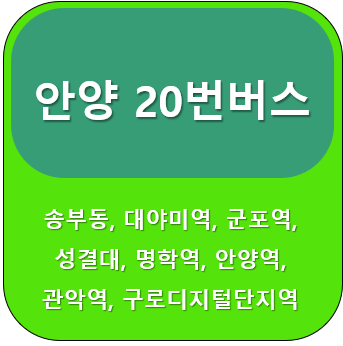 안양20번버스 썸네일