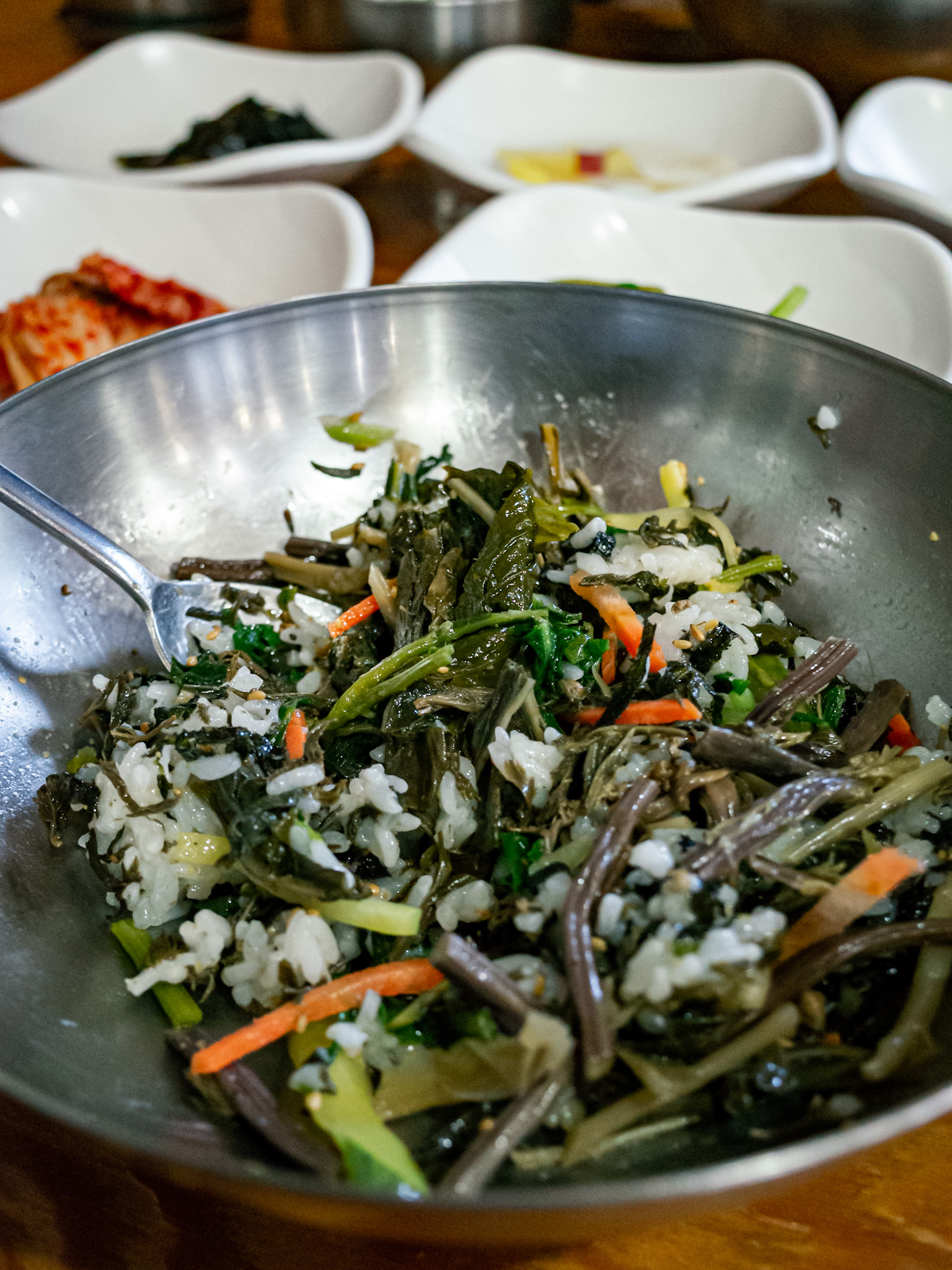 산채비빔밥-산마을식당-울릉도맛집-나리분지