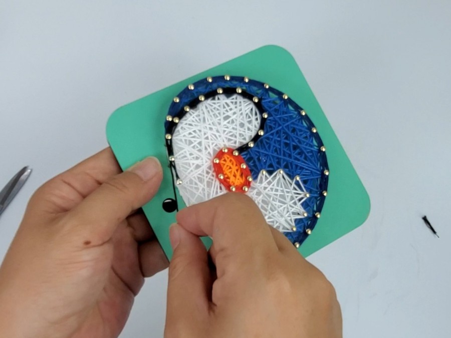 되는 펭귄 스트링아트 만들기 9. 집중력이 향상이 7