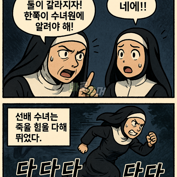 수상한 남자에게 잡힌 여자가 치마를 내린 이유 ㄷㄷ 4