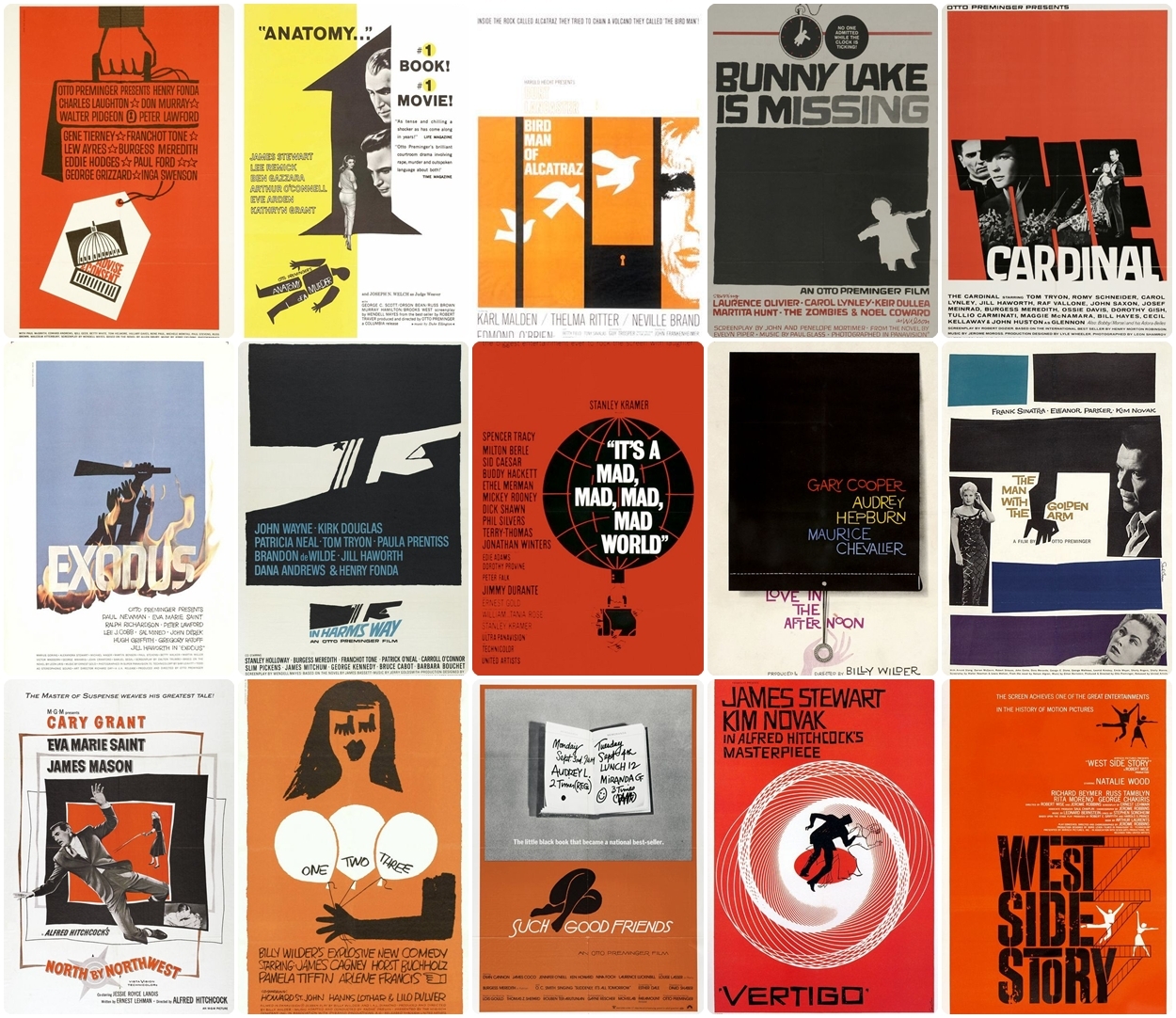 Saul Bass (소울바스)의 오프닝시퀀스