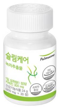 풀무원 슬림케어 녹차추출물&#44; 1개&#44; 24g