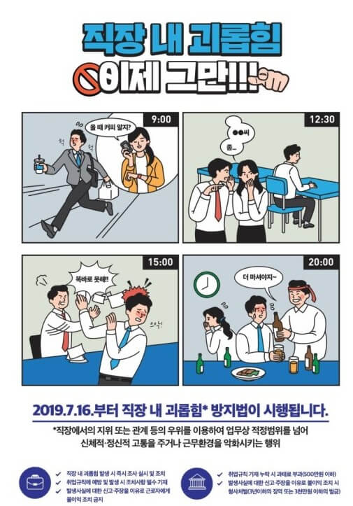  직장내 괴롭힘 방지법 신고 부터 처벌까지 알아보기