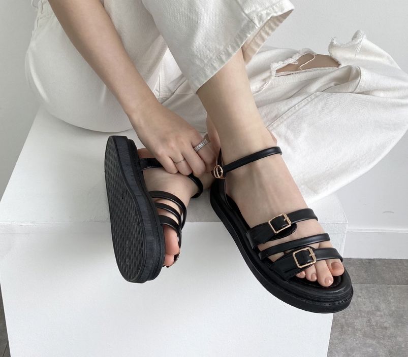 슬림 트리플밴딩 3.3cm 샌들