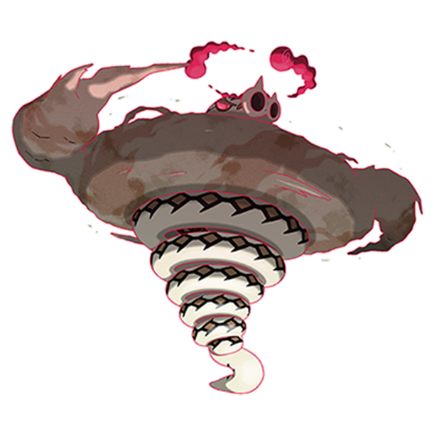  [포켓몬도감]  No. 844 사다이사 Sandaconda #844 Gigantamax Sandaconda