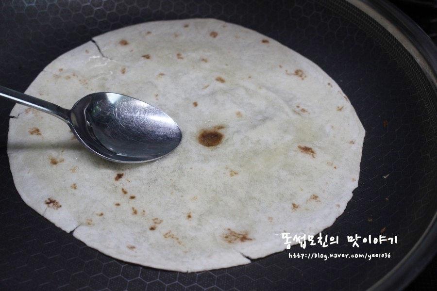 고르곤졸라피자만들기 또띠아 8
