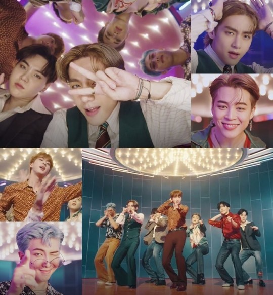  방탄소년단 '다이너마이트' 뮤비 속 70년대 디스코패션 알고보면 명품