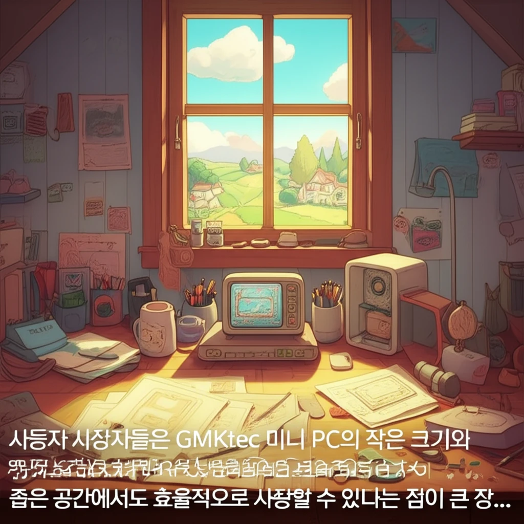 공간 절약 필수템! GMKtec 미니