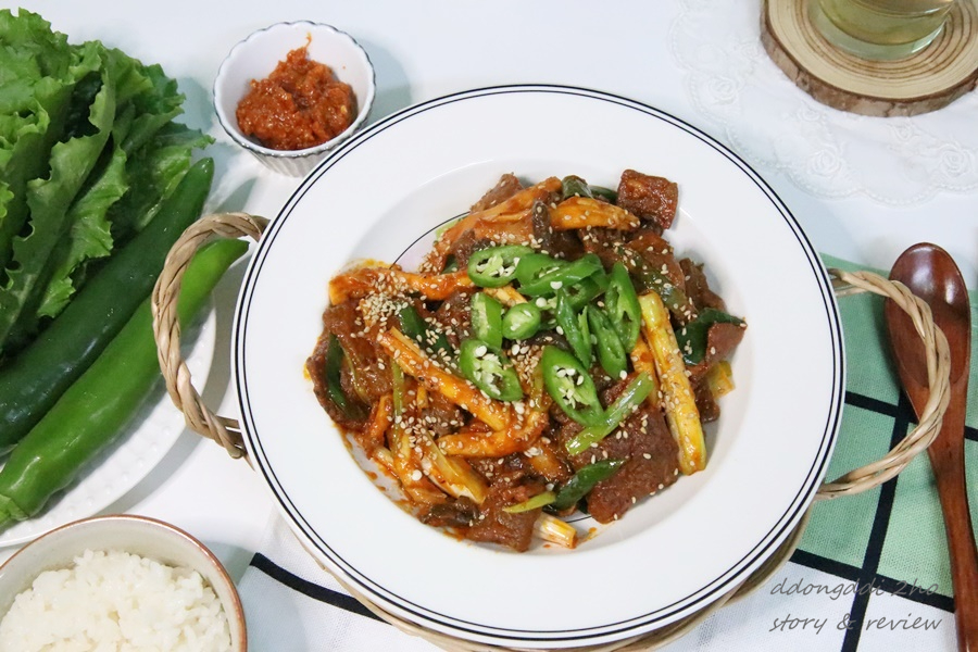 콩고기가 이렇게 맛있네! 고기대신 비건 제육볶음 7