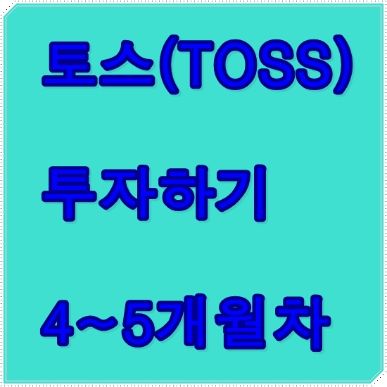  토스(Toss) : 투자하기 4~5개월차!