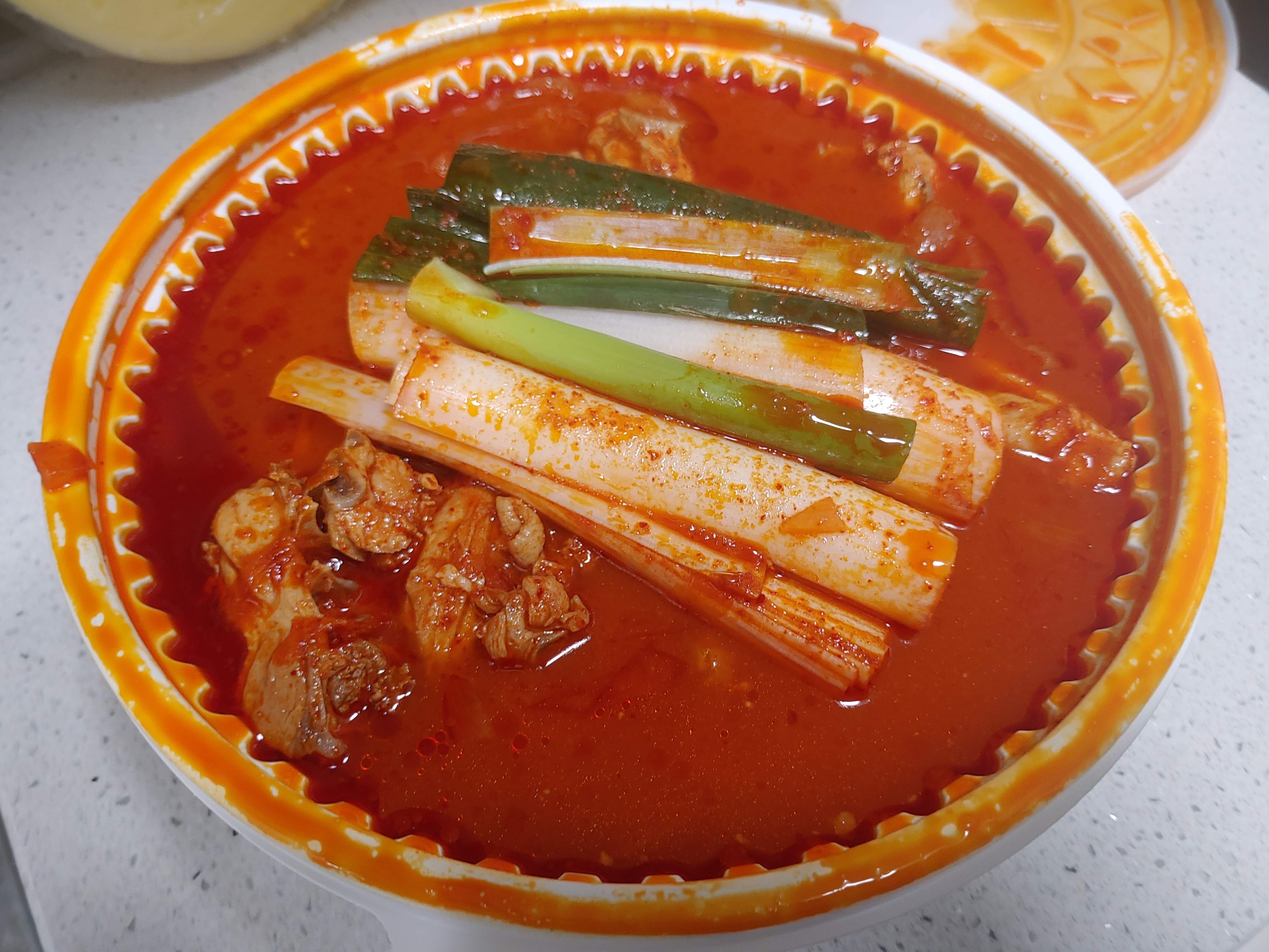  용현동 정정아식당 닭볶음탕 내돈내먹 포장 후기