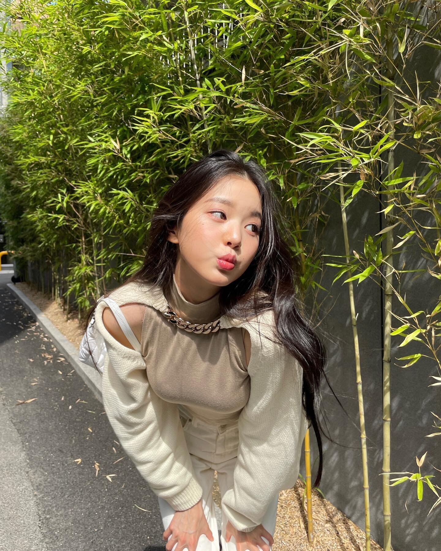  아이브 원영 202108월 크롭티 셀카 사진들 모음
