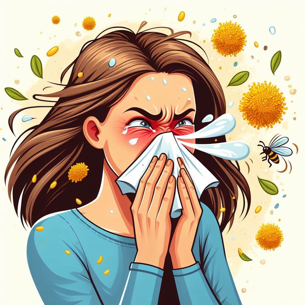 꽃가루 알레르기 증상 완화 방법