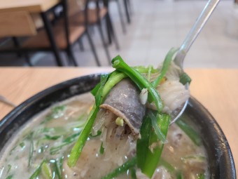 남극 셰프 순댓국 순대국