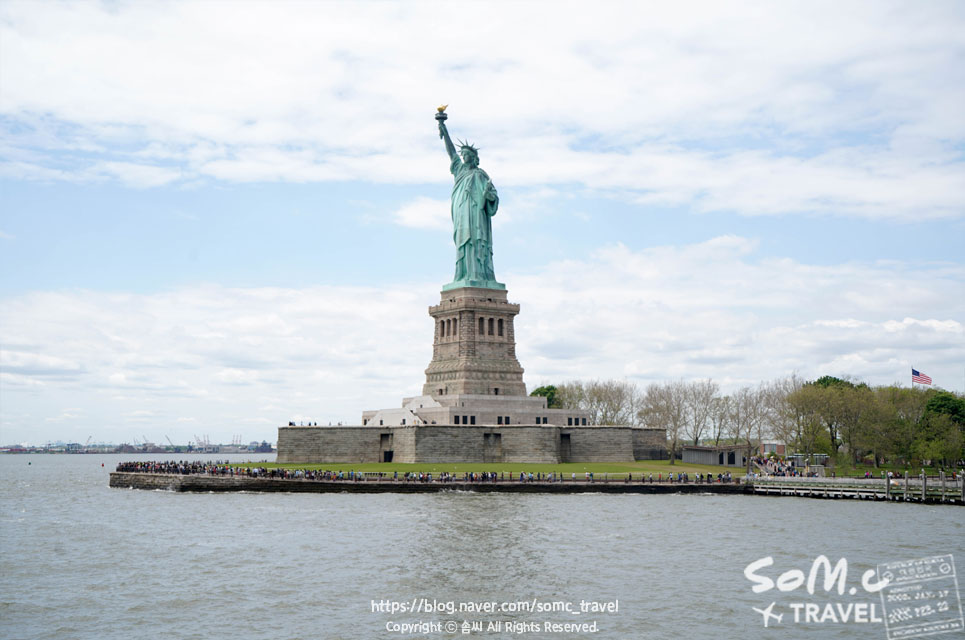 크루즈 종류 할인 이용 팁! 여성 혼자 뉴욕 여행, 자유의 여신상 29