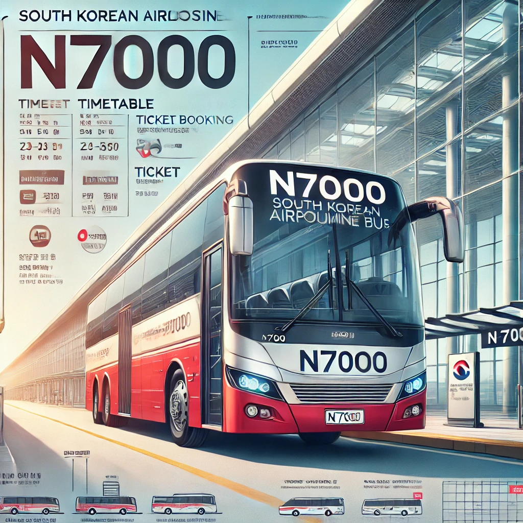 N700번 공항버스 시간표, 공항버스 N7000 예매 4