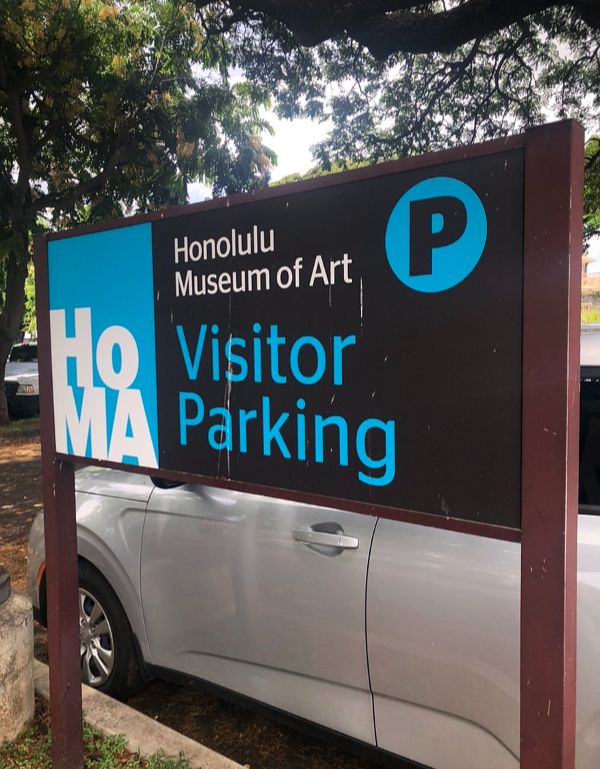 HoMA visitor parking