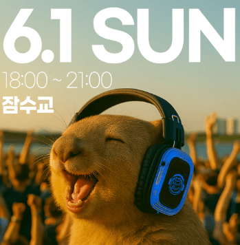 한강 무소음 DJ 파티 5&middot; 6 &middot;8월 사전예매 
