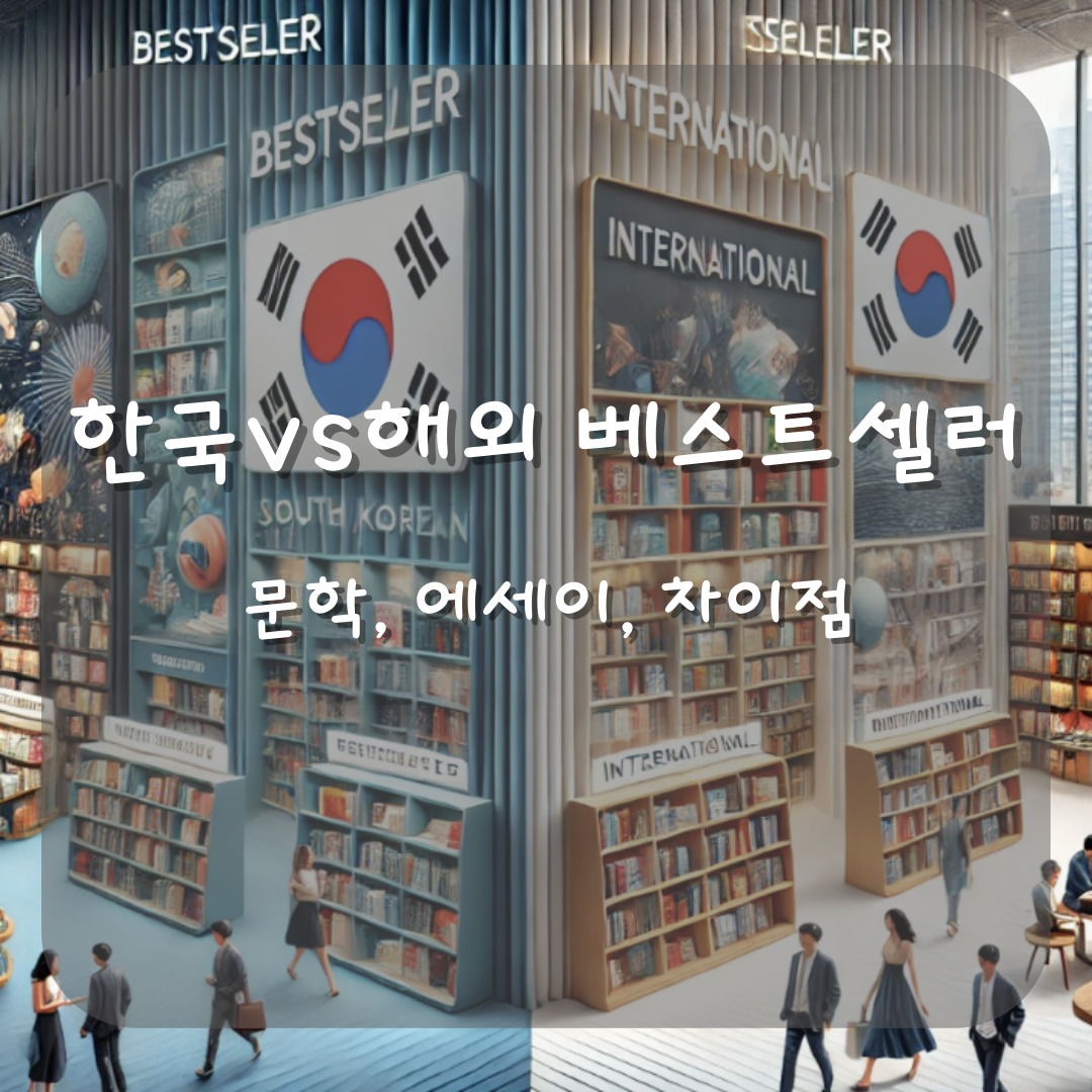 한국vs해외 베스트셀러