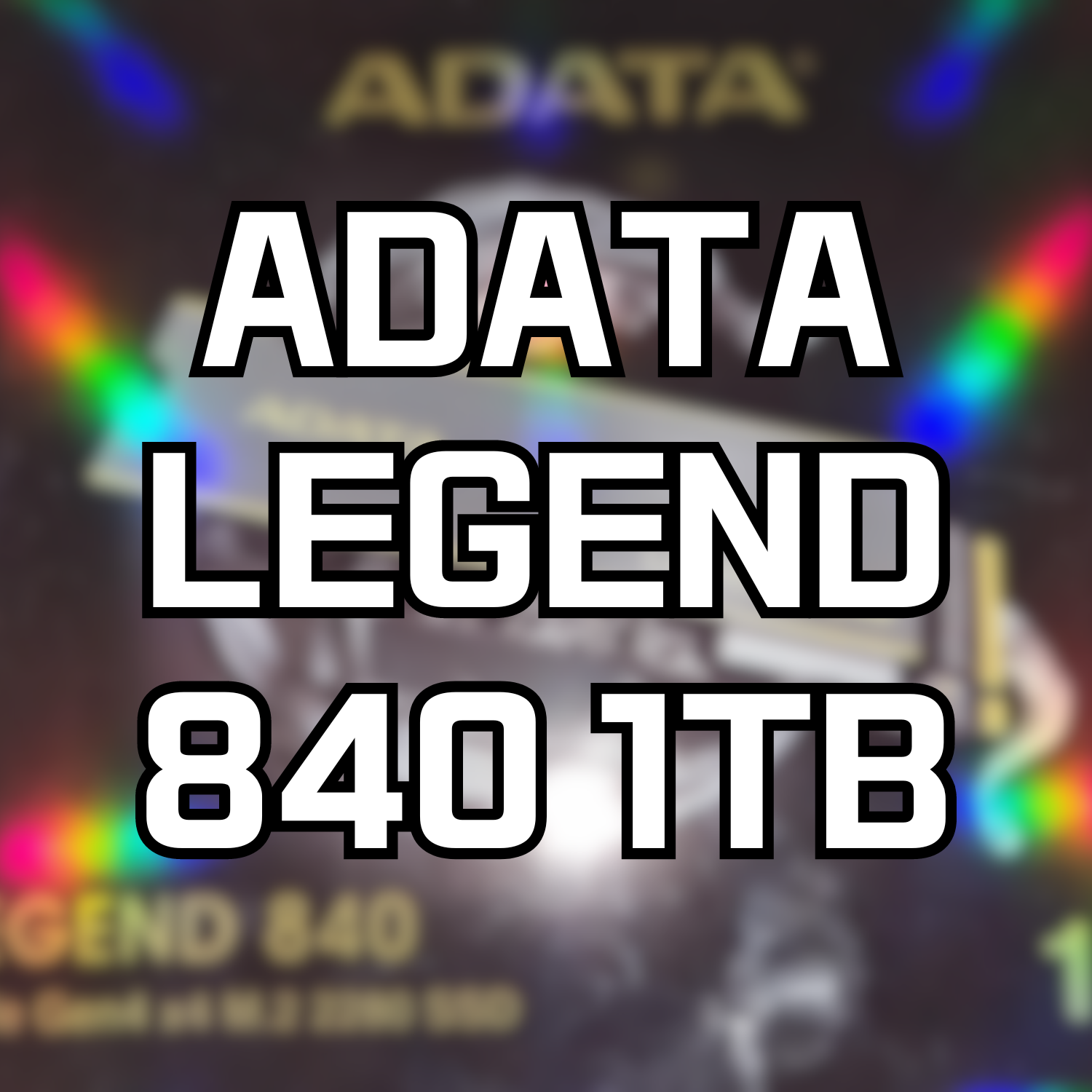  [IT기기리뷰] ADATA LEGEND 840 M.2 NVME 1TB