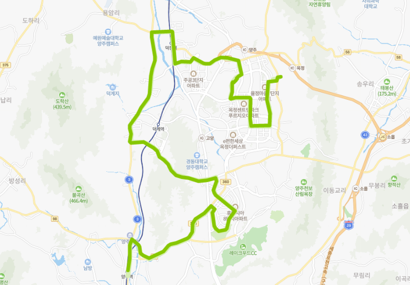  [시내]양주 80번버스 노선 시간표 정보 : 양주, 덕정역, 시청, 양주역