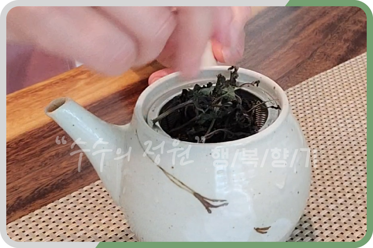 박하의 효능 총정리 ,박하차 만들기
