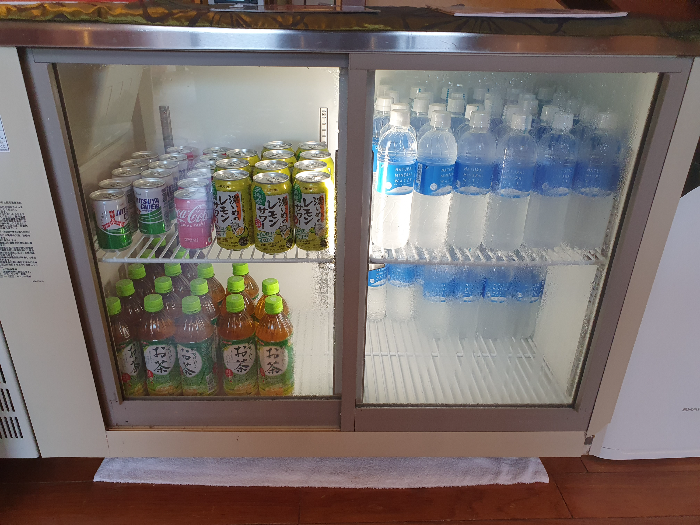모리노유 야수하 무료음료 냉장고