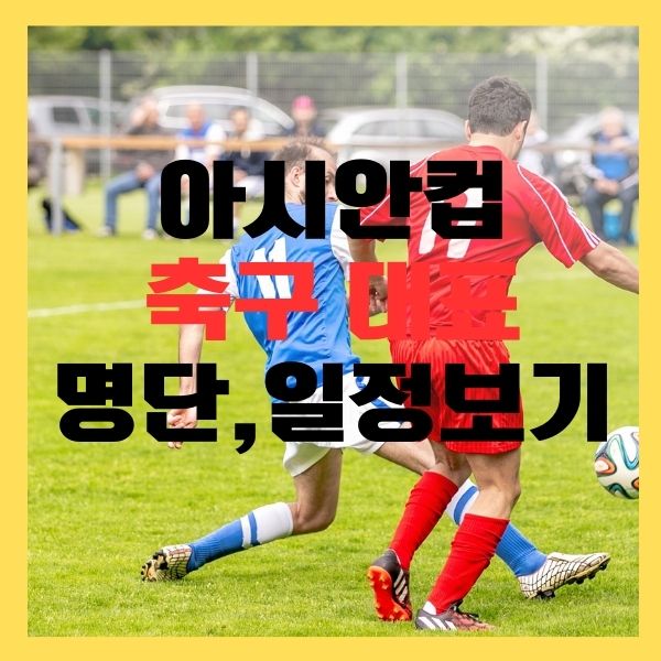 아시안컵 축구대표