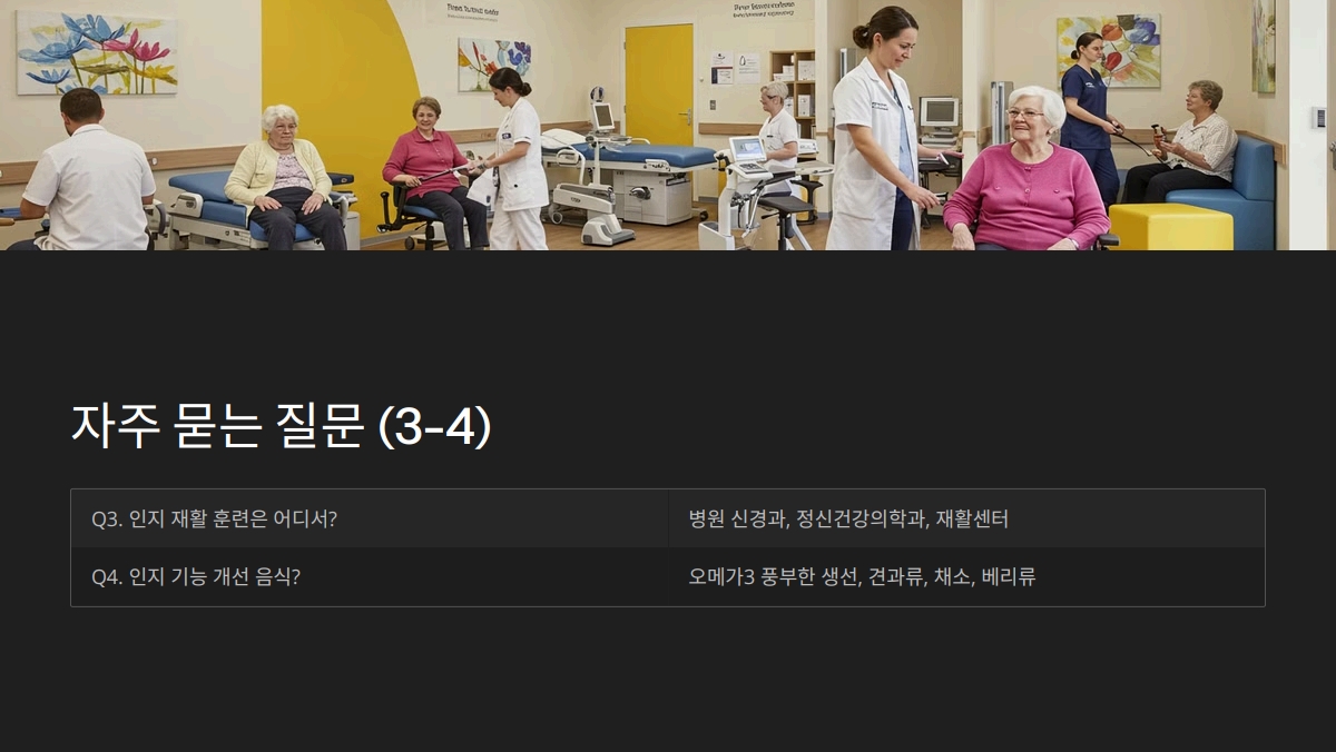경도인지장애 회복