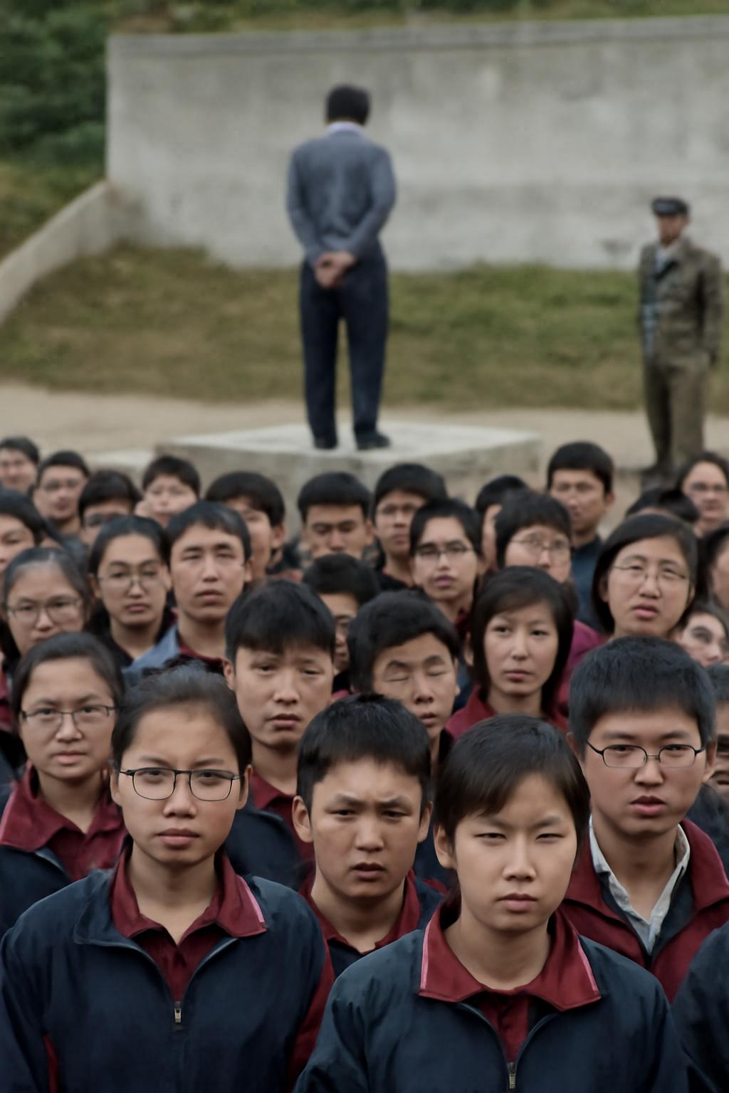 중학생 30명 공개처형