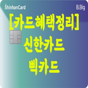  [카드혜택정리] 신한카드…삑카드